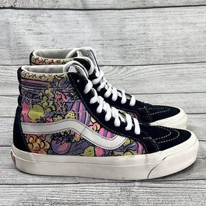 Vans Anaheim Factory High Top Sneaker Flower‎ Womens 5.5 Mens 4